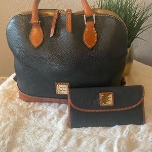 Dooney and Bourke Satchel purse and wallet